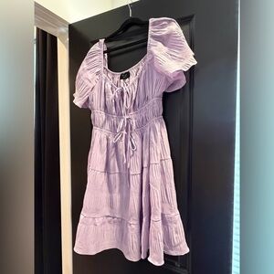Lavender Tiered Dress